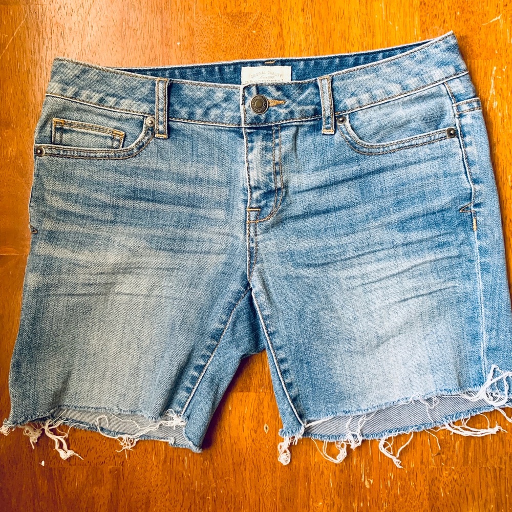 Aeropostale Cut Off Denim Shorts